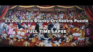 BONUS VIDEO! 13,200 piece Disney Orchestra - Full Time Lapse