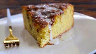 Easy Cinnamon Apple Cake