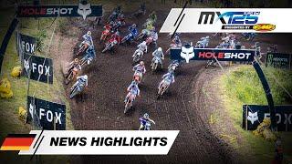 News Highlights EMX125 Presented by FMF Racing Race 1 | 2025 Liqui Moly MXGP of Germany