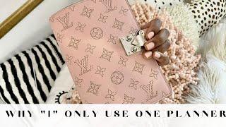 WHY "I" ONLY USE ONE PLANNER