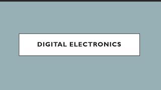 ECET ECE core subjects |Digital electronics important bits 1 #ecet #ecetexam#diploma#ece#important