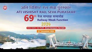 69th Railway Week Central Function, AVRSP-2024