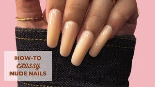 Classy Nude Nails | How To | Trying Makartt Nude Nature Polygel Kit