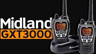 Midland GXT3000 GMRS Radio Review - New GXT3000VP4 Hand Held GMRS Radio From Midland