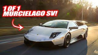 TAKING DELIVERY OF AN ULTRA RARE LAMBORGHINI MURCIELAGO SV!