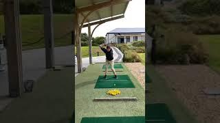 Francois Slabbert's works on his swing and breaks 85