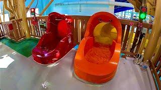 Flying Saucer Body Water Slide at Great Wolf Lodge | Perryville, USA