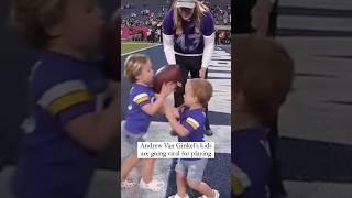 This players kids are going viral! #shorts #nfl #vikings