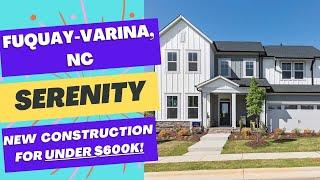 NEW CONSTRUCTION | SERENITY | Fuquay-Varina NC | David Weekley | Model Home Tour | Community Tour