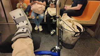 Riding the NYC Subway with a Disability | 5th Avenue to Astoria