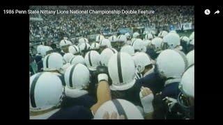 1986 Penn State Nittany Lions National Championship Double Feature