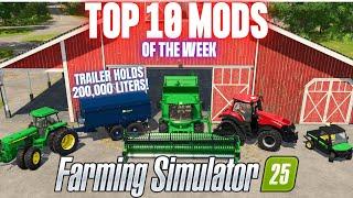 TOP 10 MODS OF THE WEEK - Farming Simulator 25