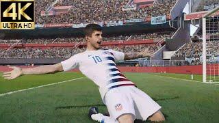 PES2021 USA vs Uruguay U20 WORLDCUP ULTIMATE DIFFICULTY pulisic