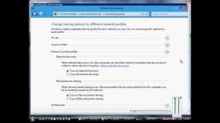 How to turn on Network Discovery on Microsoft Windows Server 2012