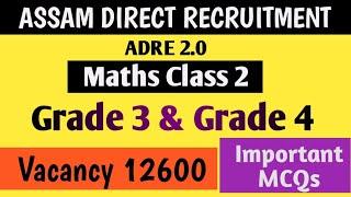 Maths class part 2 || ADRE 2.0 || Grade 3 & grade 4