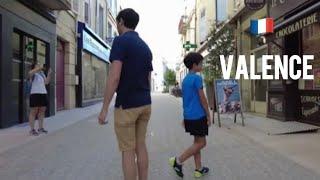 Valence France 4K walking tour visit