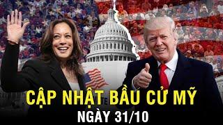 Điểm nóng bầu cử Mỹ 31/10: Hé lộ chiến địa cuối cùng quyết định Trump - Harris ai sẽ là tổng thống