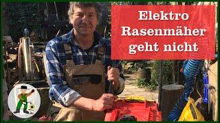 Elektro Rasenmäher geht nicht