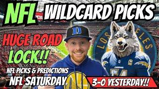 NFL Picks Saturday Wildcard | NFL Picks Today 1/11/2025 | Free NFL Picks, Props & Predictions