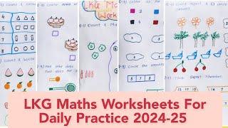 LKG Daily Practice Worksheets 2024-25/LKG Class Maths Daily Practice Worksheets/LKG Class Maths