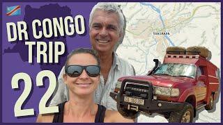 22 DRC Travel. Smuggler's Road. Rural DRC. Congo Roads and Roadblocks.