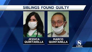 Siblings found guilty of killing Carmel woman in 2021