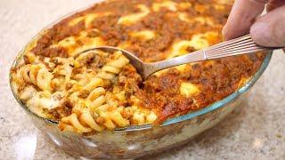 MACARRÃO DIFERENTE NO FORNO - SUPER GOSTOSO E FÁCIL -  Isamara Amâncio