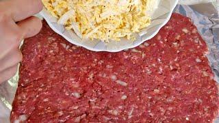Easy and tasty minced meat recipe for a festive table