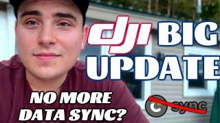 DJI's New UPDATE: The End of Data Syncing! Did DJI Save Themselves or Spark New Controversy?