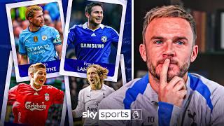 James Maddison names the GREATEST Premier League Midfielder  | The Sticker Book Challenge