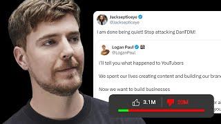 DanTDM & Jacksepticeye Just DESTROYED Mr Beast.. Update!