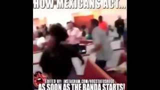 Como reaccionan los paisas cuando empieza a tocar la Banda - How mexicans act when la Banda starts!