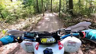 Wayne National Forest Ohio ATV Trails TRX450R