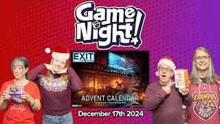 GameNight! 24 Days of Christmas Day 17 - Exit: The Game Advent Calendar The Silent Storm