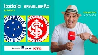 CRUZEIRO X INTERNACIONAL AO VIVO NA ITATIAIA | REACT DO BRASILEIRÃO 2024