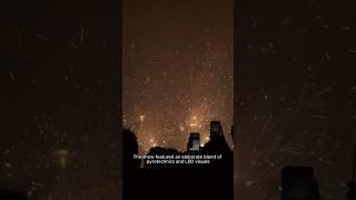 "Burj Khalifa New Year 2025 Fireworks: Stunning Highlights | Smart Tech Talk" #space #2025 #newyear
