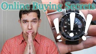 Online Buying Secrets: A Guide to Buying Watches Online - What to Avoid and How to Start