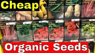 Cheap Organic Seeds At Walmart (Planting Seeds)