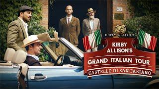 Exploring Tuscan Castles in Italy | Castello Di San Fabiano | Kirby's Grand Italian Tour