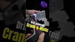 3D printed drill powered auto BB Blaster! #3dprinting #airsoft
