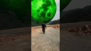 Green-Planet falling on earth p51#viralshorts #shorts #vfx #shortsfeed #shortsyoutube