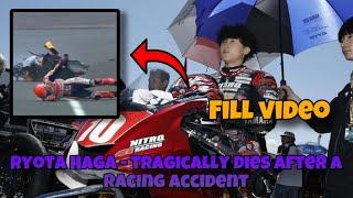 Ryota Haga CRASH - Ryota Haga - the son of Noriyuki Haga - LOOSES LIFE after a racing accident