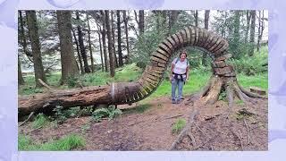 Pendle Sculpture Trail in Barley, Lancashire. (2024)