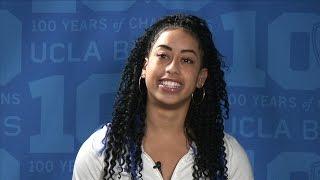 UCLA's Sophina DeJesus breaks down viral floor routine