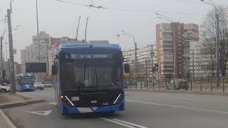 БКМ-32100D "Ольгерд" 1540 на 32 маршруте