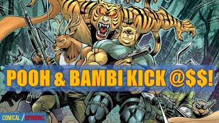 Agent Pooh Is On The Run After A Deadly Betrayal || Pooh vs. Bambi #1 comic review