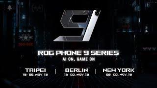 ROG Phone 9 Series Launch Event | AI ON, GAME ON