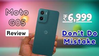 Moto G05  Unboxing & Review - Chipest Smartphone Ever , Pro TecH SoNu....