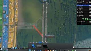 Cities Skylines World Record Speedrun all Milestones 46:05min, Black Woods no Mods, no DLC