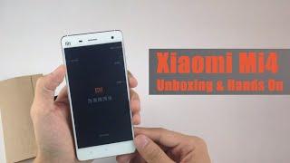 Xiaomi Mi4 16GB White Unboxing & Hands On